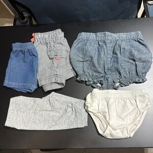 3 mths | baby girls | random bottoms | Carter’s